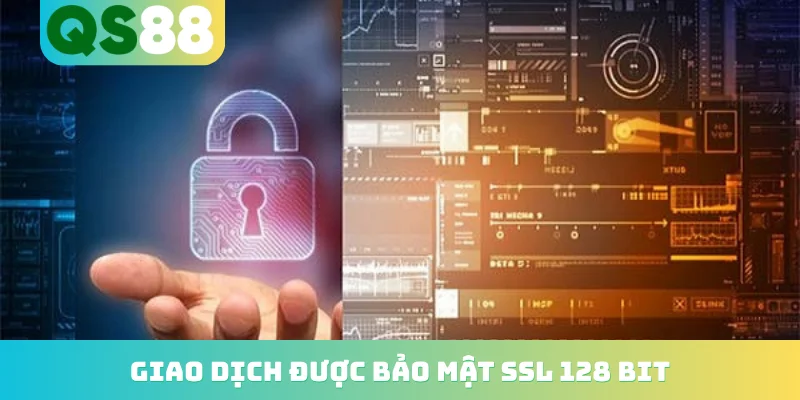 Rút tiền QS88 4 Giao dịch được bảo mật SSL 128 bit